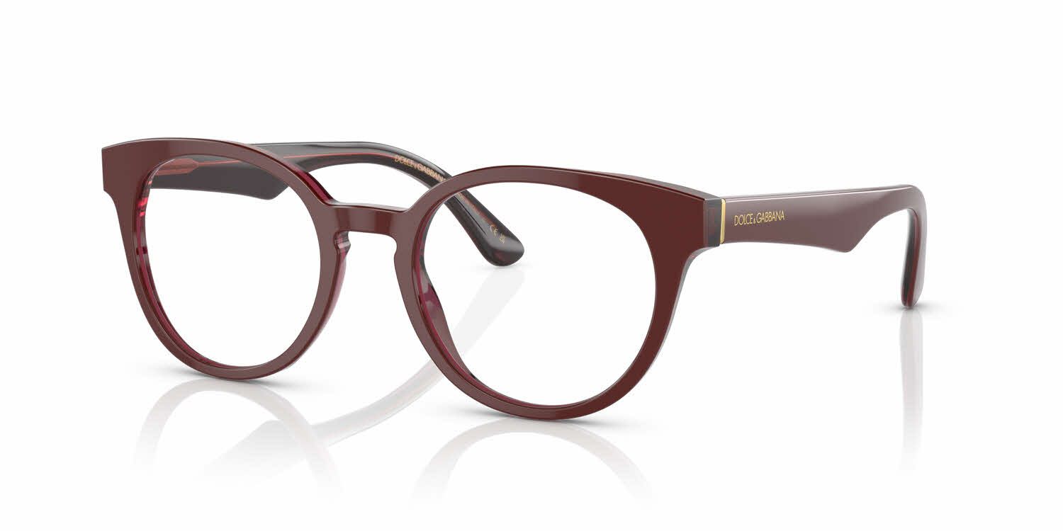  clear lens/transparent bordeaux