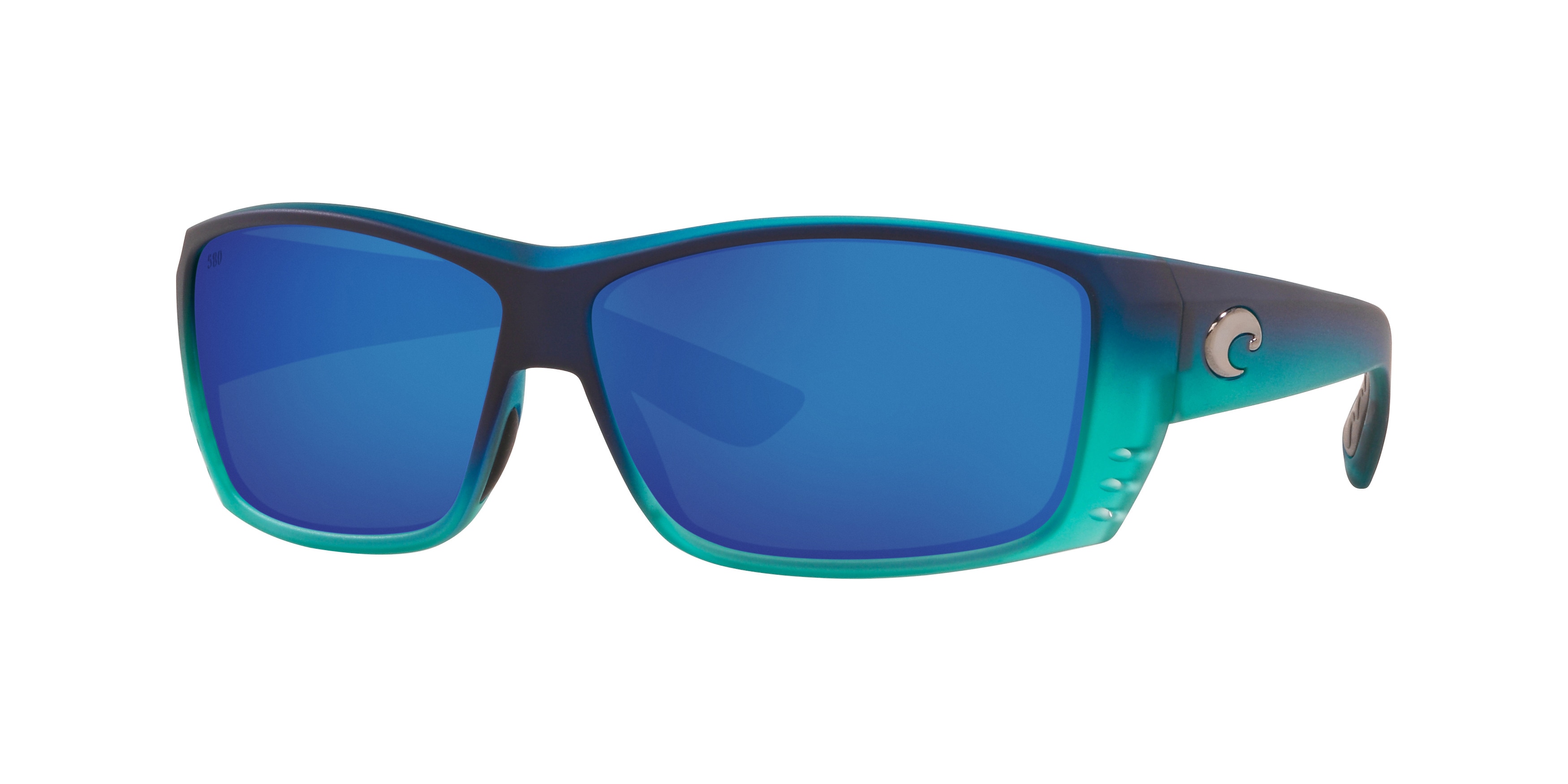  blue mirror 580g/73 matte caribbean fade