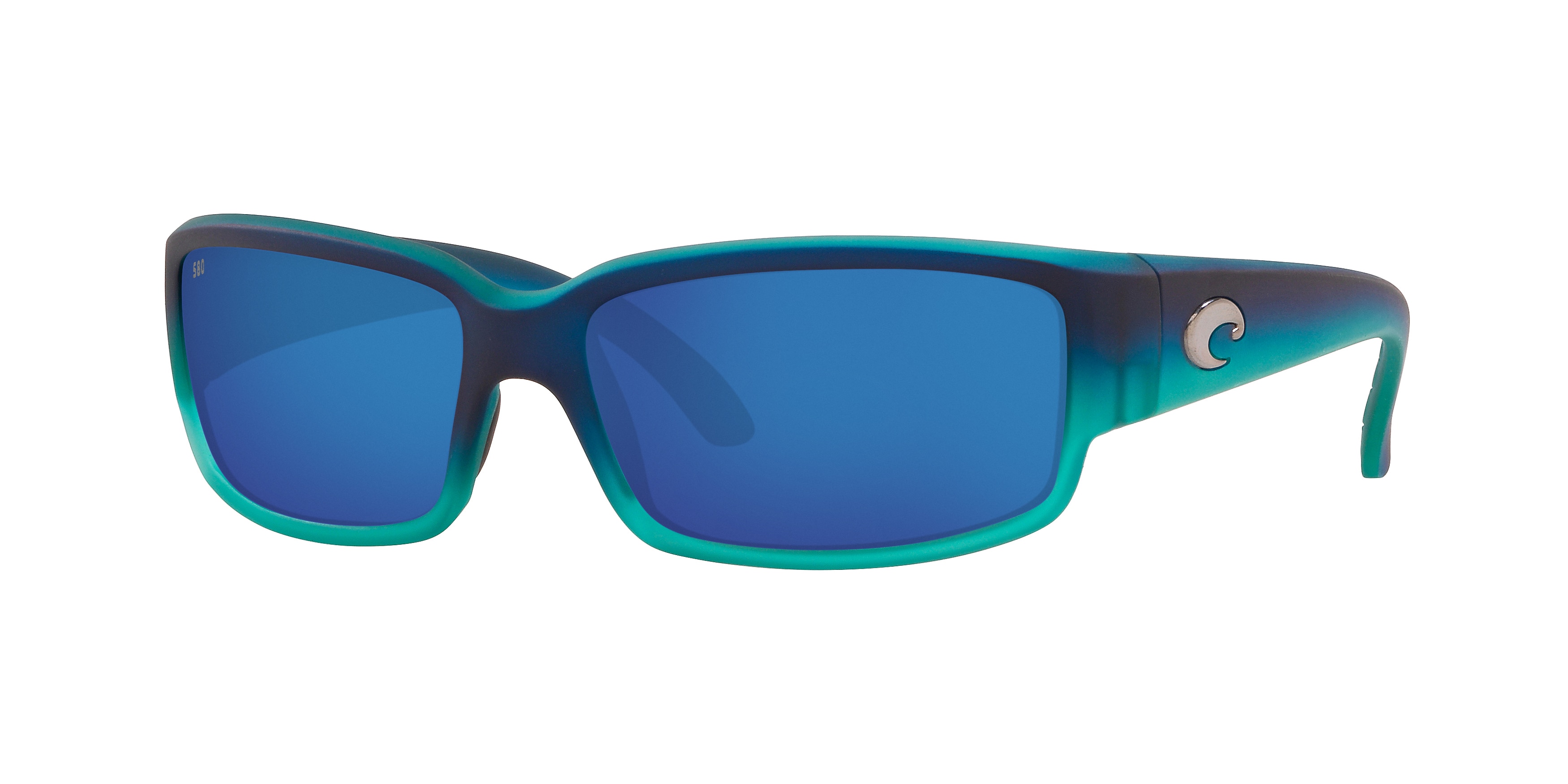  blue mirror 580g/73 matte caribbean fade