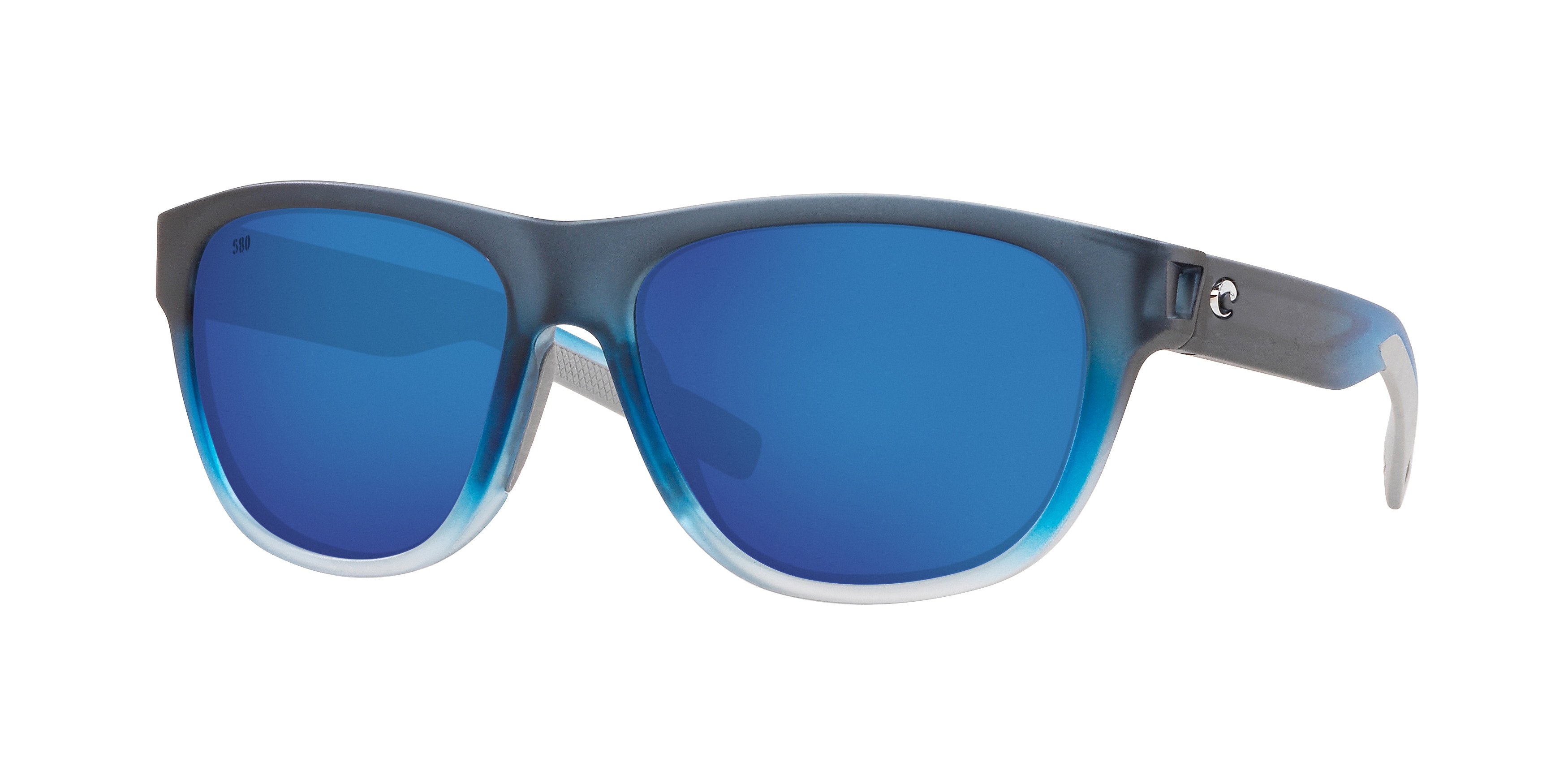  gray blue mirror 580g/193 matte bahama blue fade
