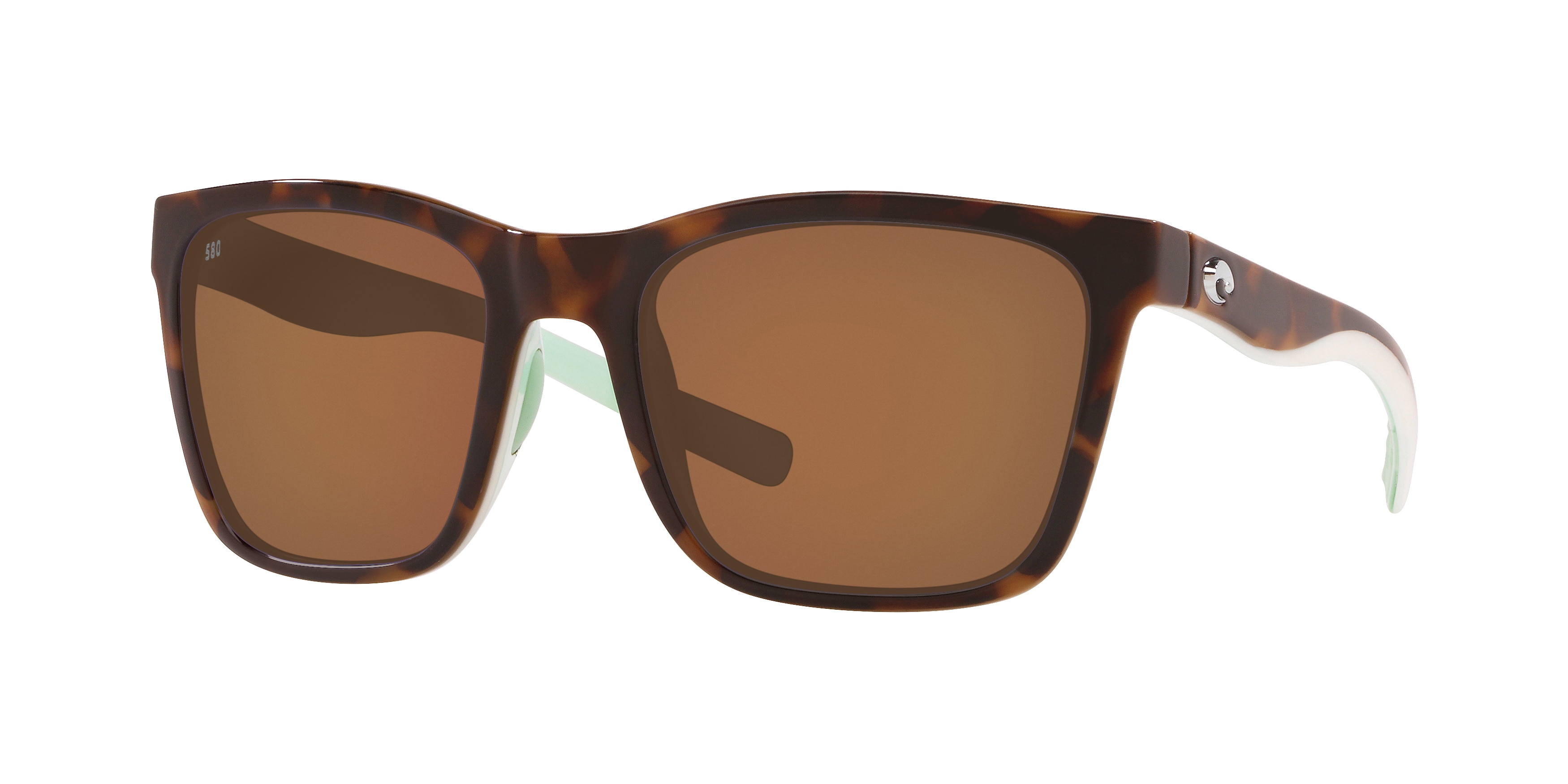  copper 580g/255 shiny tort/white/seafoam