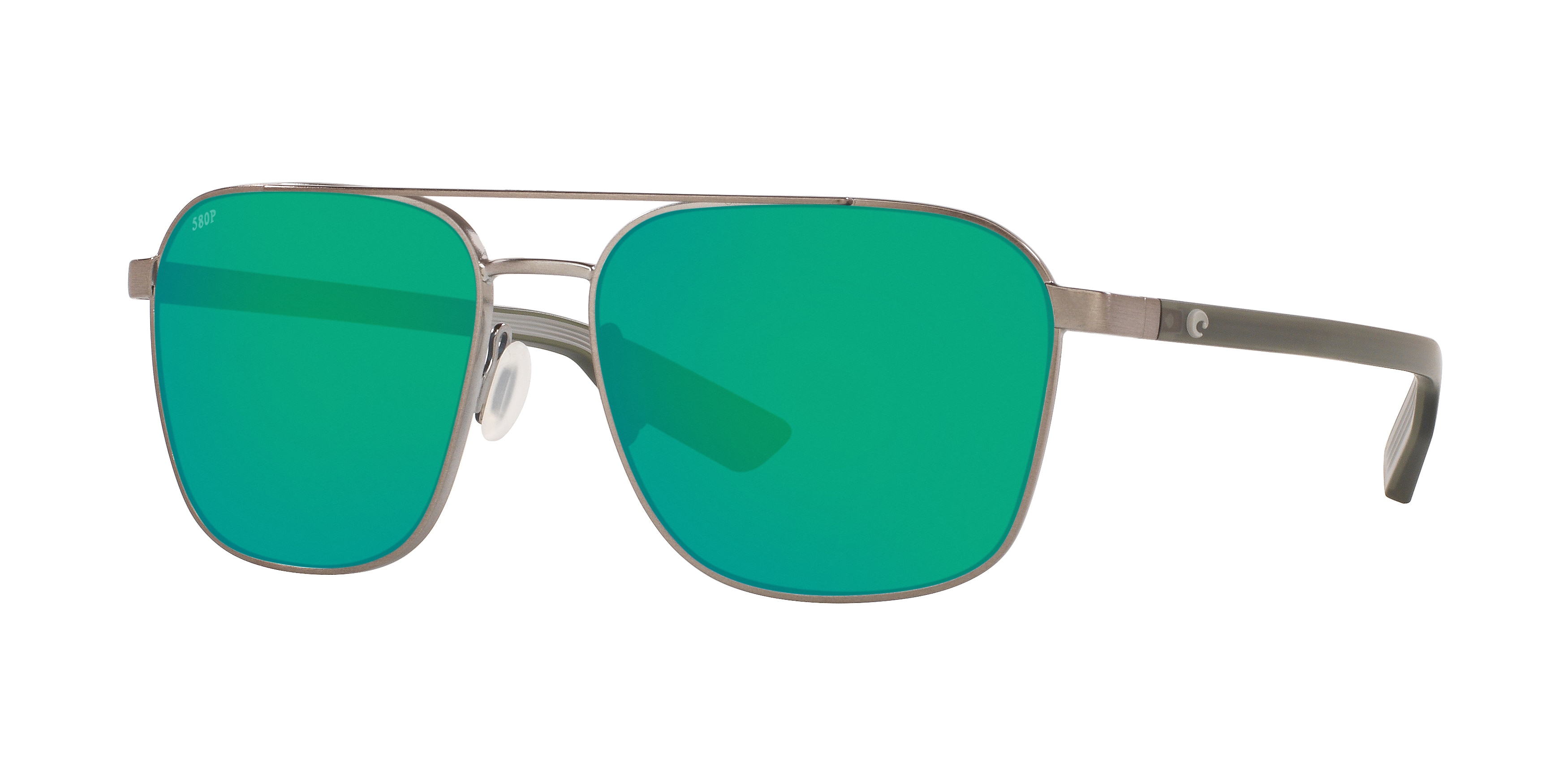  green mirror 580p/294 brushed gunmetal