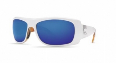  white/tortoise frame blue mirror glass w585