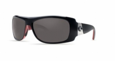  black/coral frame dark gray glass