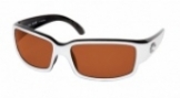 COSTA DEL MAR CABALLITO 580 WHT-BLK-COPR-GLASS-580