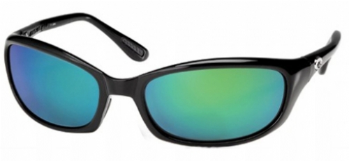  green mirror polarized/shiny black