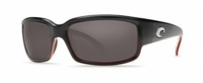  black/coral frame dark gray glass