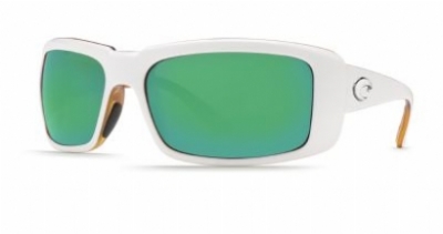  white/tortoise frame green mirror glass w580