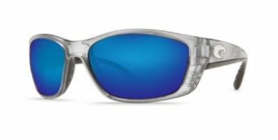  as shown/silver frame blue mirror glass