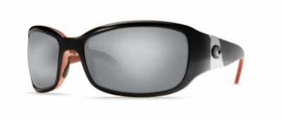  black/coral frame silver glass w580
