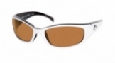 COSTA DEL MAR HAMMERHEAD 400 WHT-BLK-AMBER-GLASS-400HH