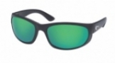  shiny black/green