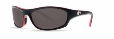  black/coral frame dark gray glass