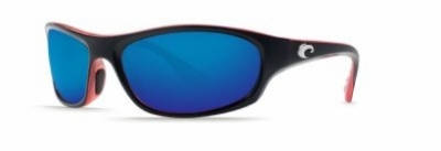  black/coral frame blue mirror glass w643