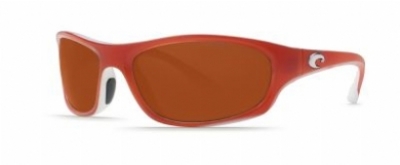  salmon/white crystal frame copper glass w580