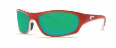  salmon/white crystal frame green mirror glass w580