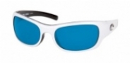 COSTA DEL MAR RIOMAR 580 BLK-WHT-BLUE-MIRROR-580RM