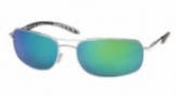  satin palladium/green