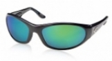  shiny black/green