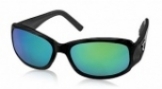  shiny black/green