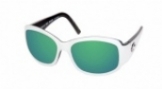  white black/green