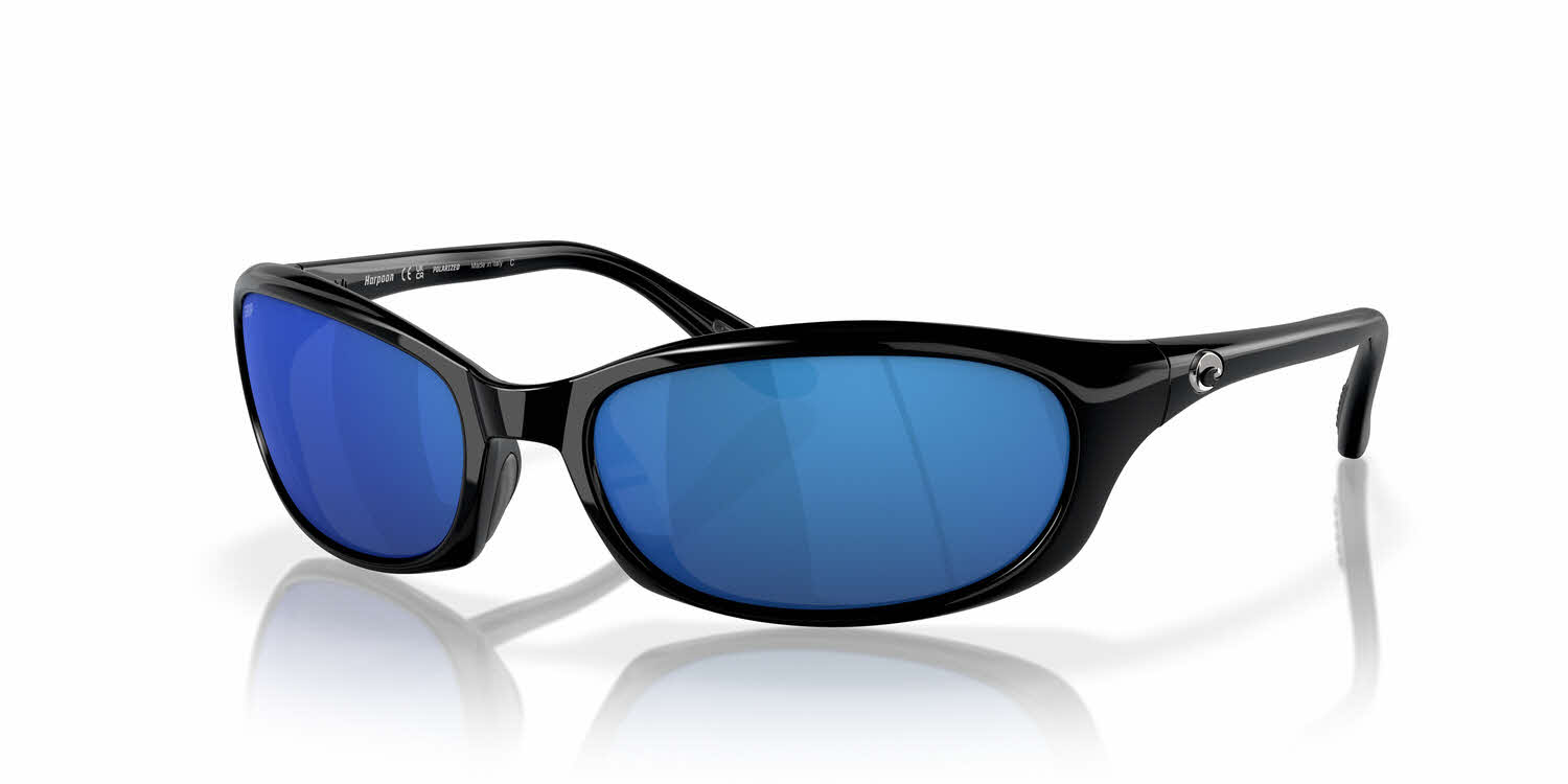  blue mirror 580p polarized polycarbonate/shiny black