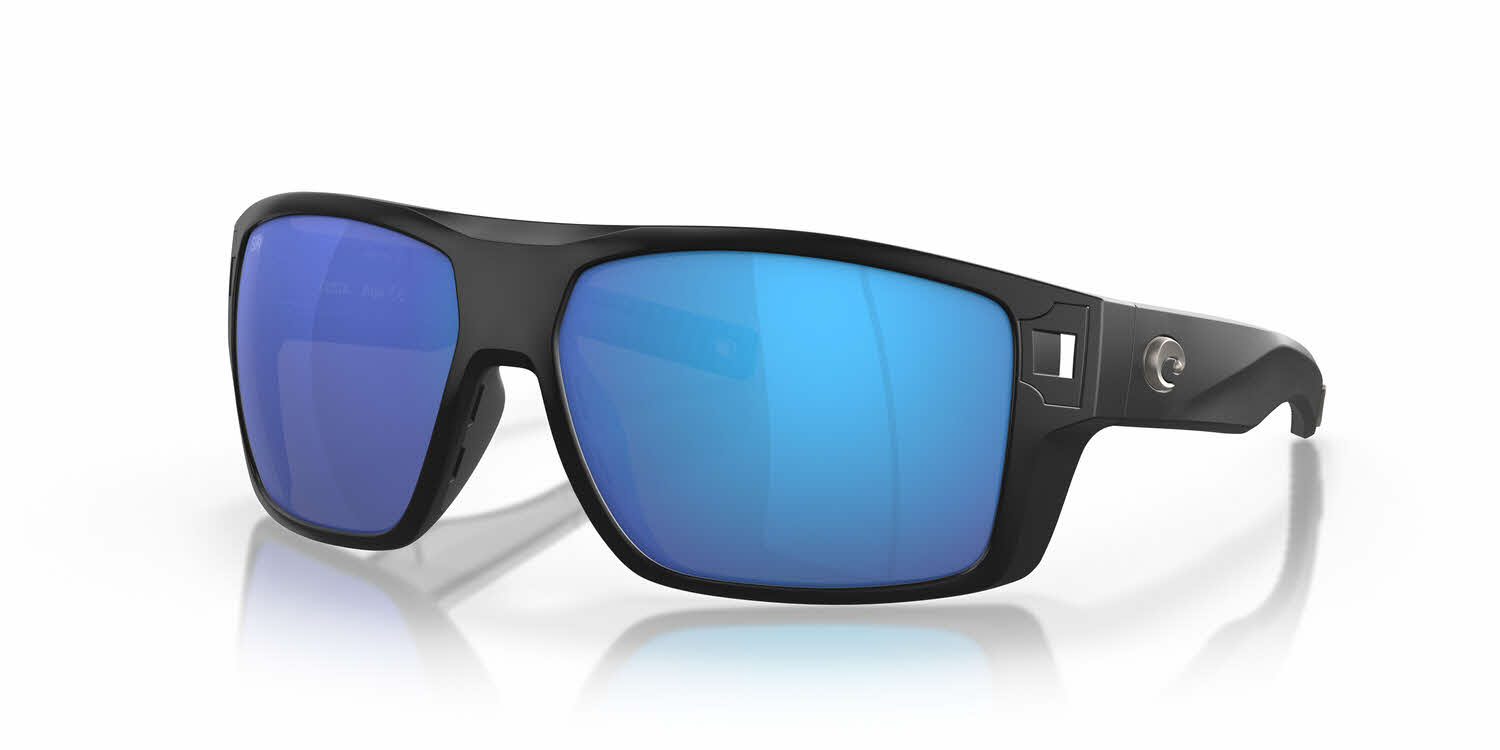  blue mirror 580g lightwave polarized glass/matte black