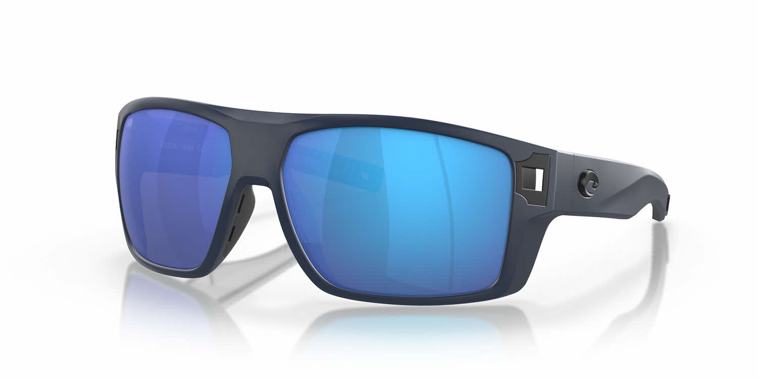  blue mirror 580g lightwave polarized glass/matte midnight blue