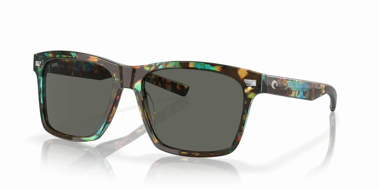  gray 580g lightwave polarized glass/shiny ocean tortoise