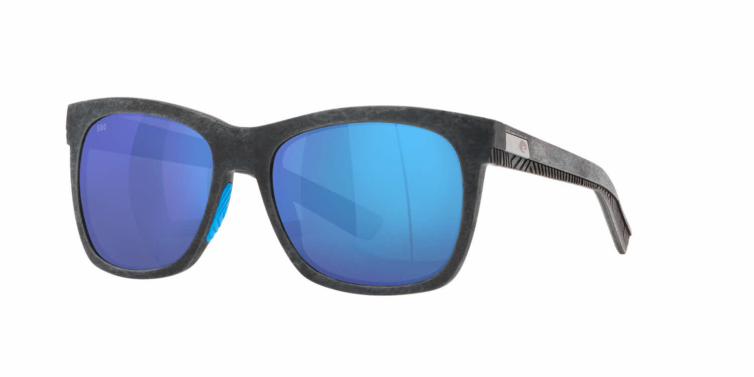  blue mirror 580g lightwave polarized glass/net gray with blue rubber