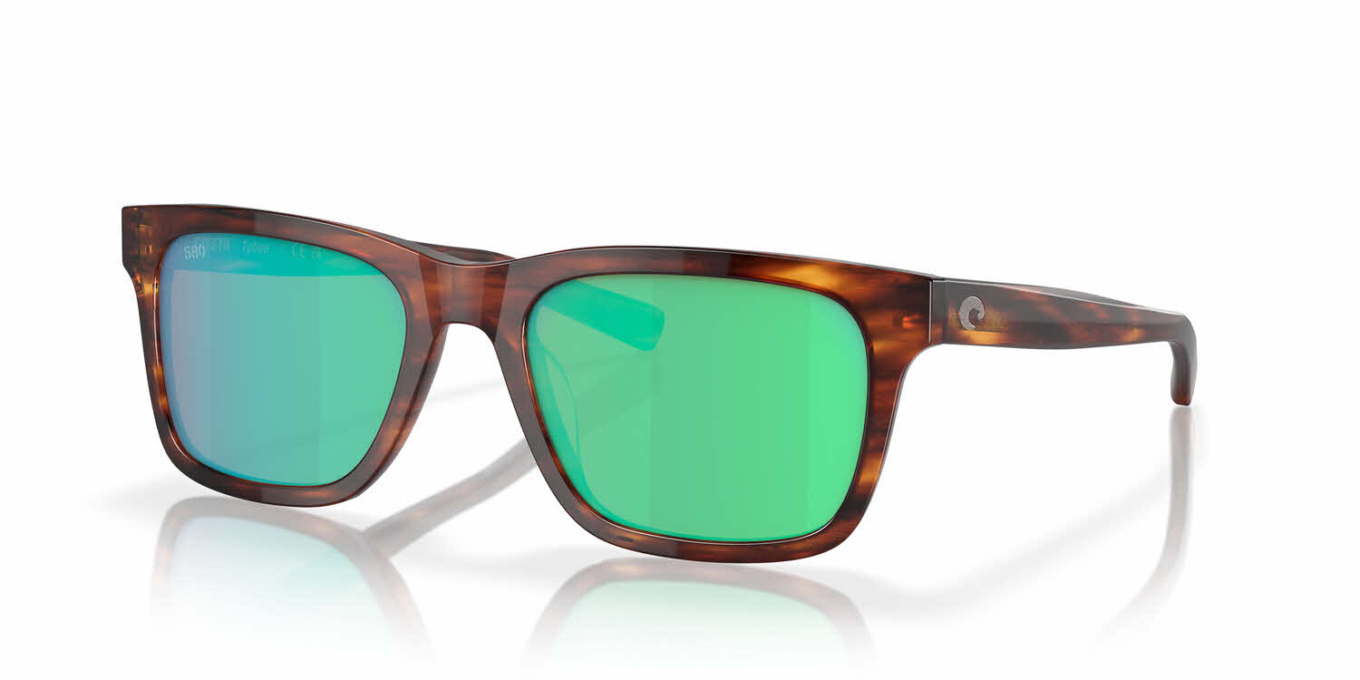  green mirror 580g lightwave polarized glass/tortoise