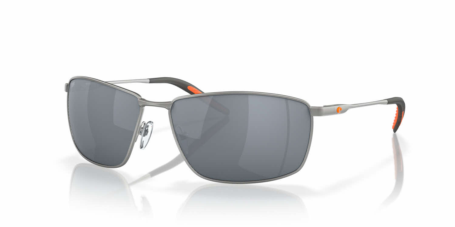  gray with silver mirror 580p polarized polycarbonate/matte silver translucent gray orange