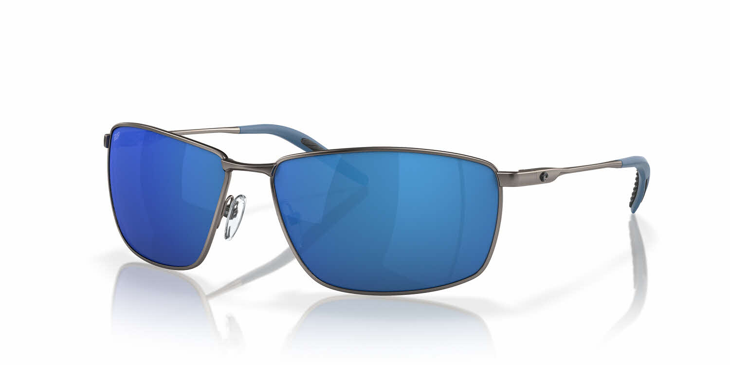  blue mirror 580p polarized polycarbonate/matte dark gunmetal deep blue black