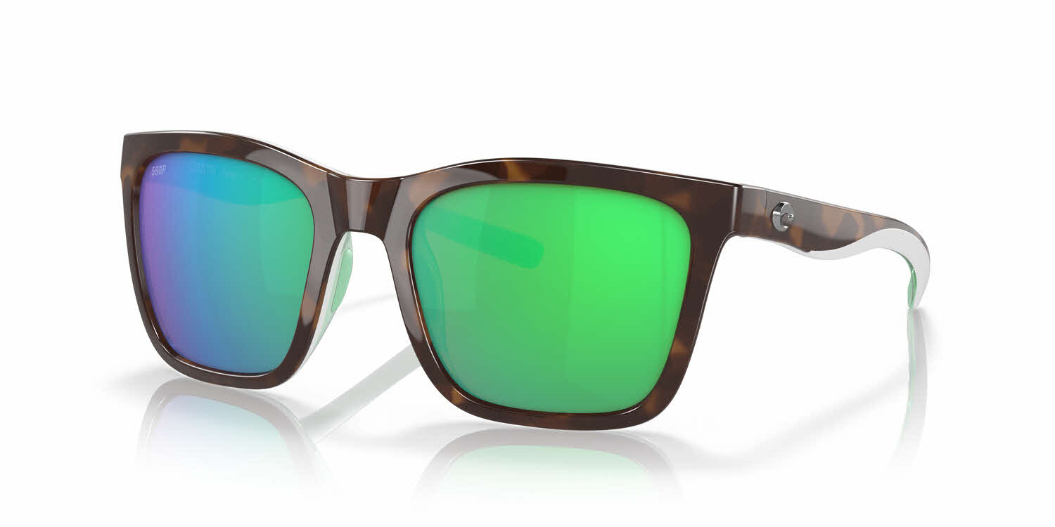  green mirror 580p polarized polycarbonate/shiny tortoise white seafoam crystal