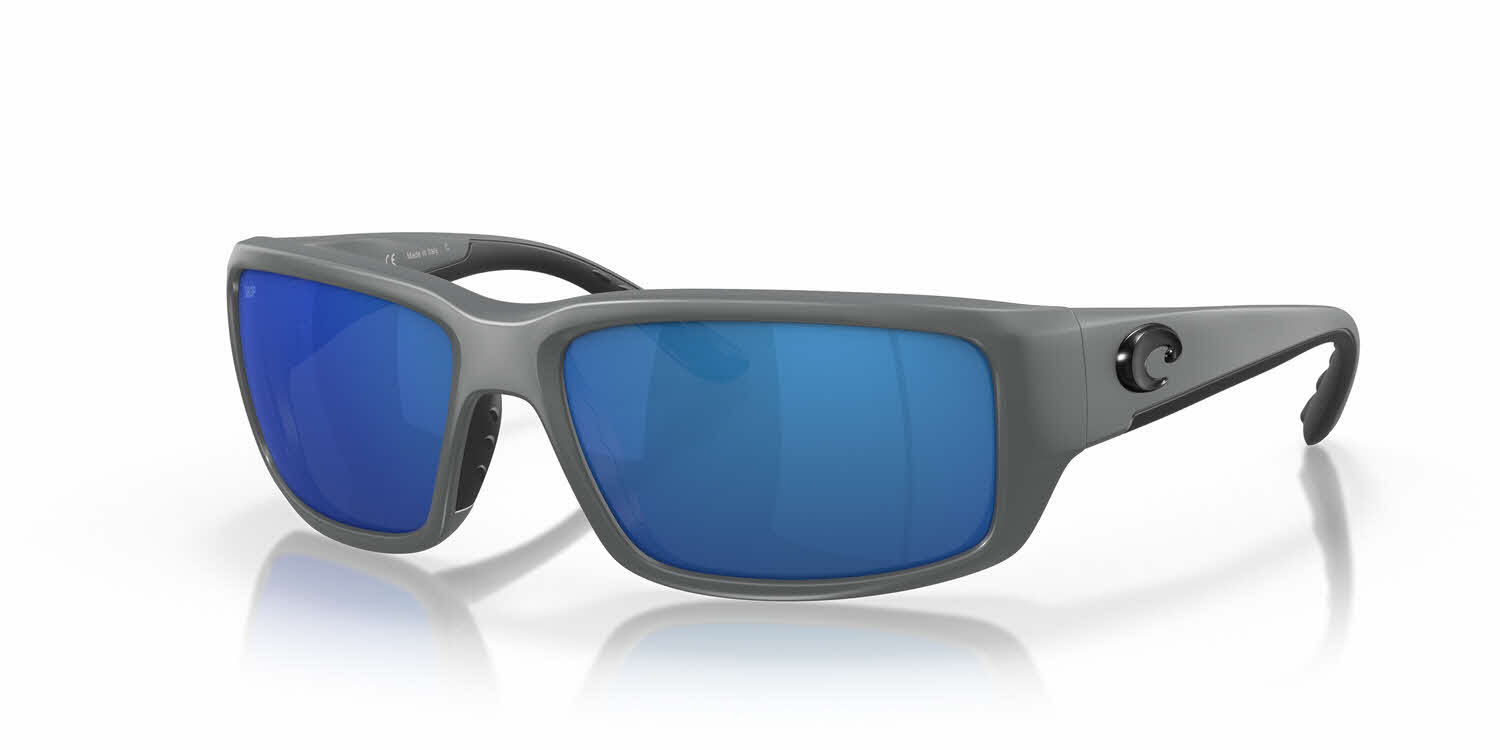  blue mirror 580p polarized polycarbonate/matte gray