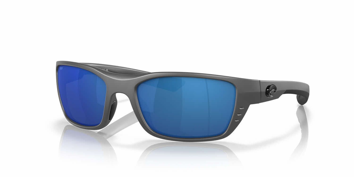  blue mirror 580p polarized polycarbonate/matte gray
