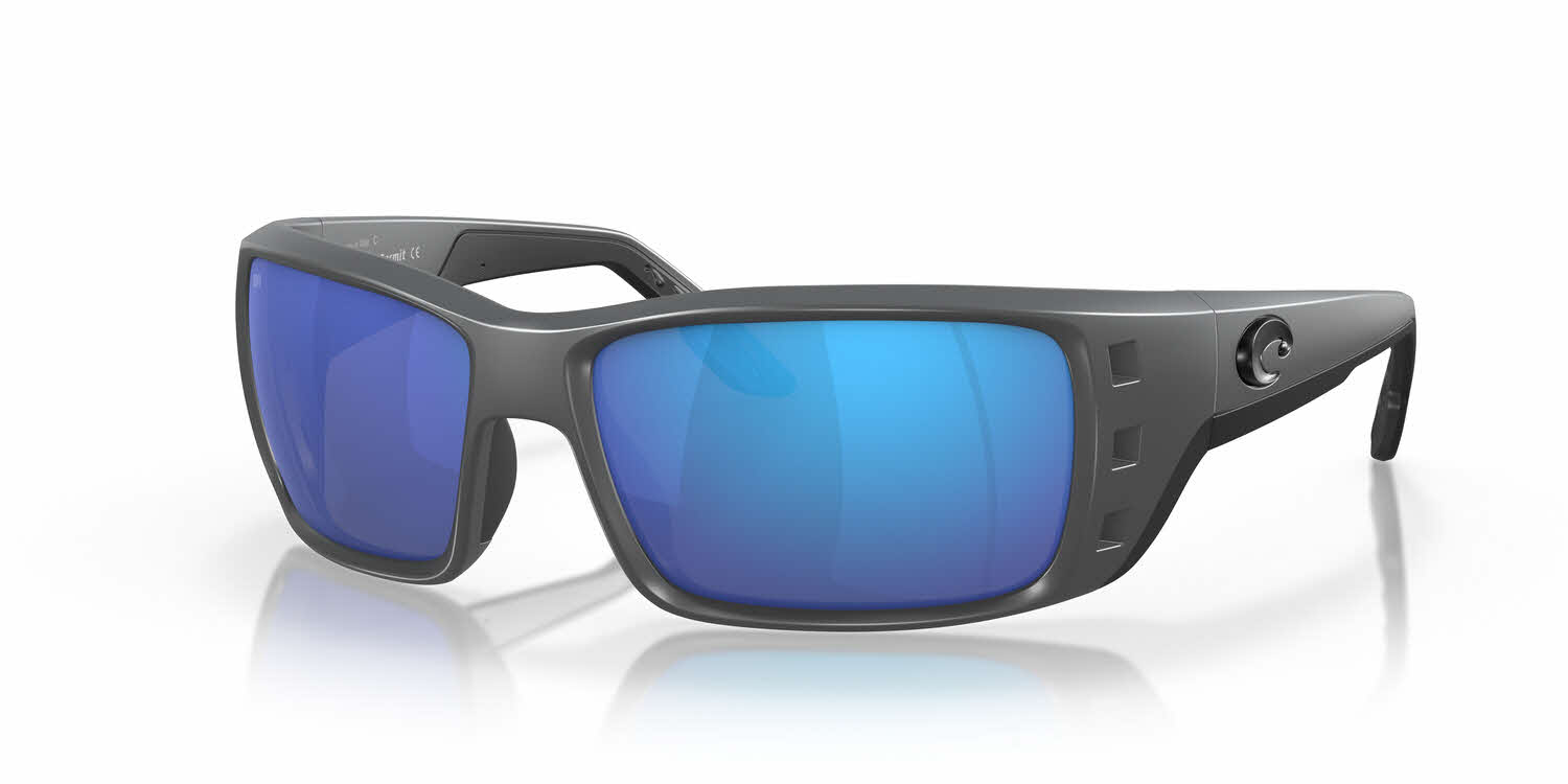  blue mirror 580g lightwave polarized glass/matte gray