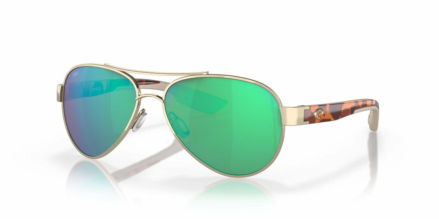  green mirror 580g lightwave polarized glass/rose gold