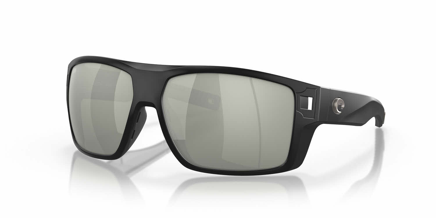  gray with silver mirror 580g lightwave polarized glass/matte black