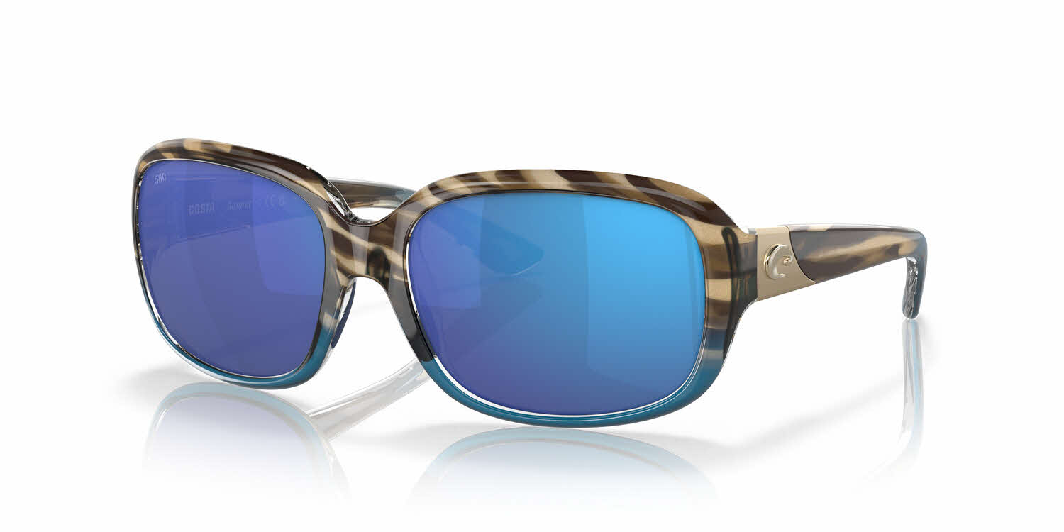  blue mirror 580g lightwave polarized glass/shiny wahoo