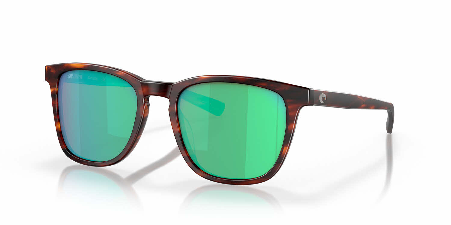  green mirror 580g lightwave polarized glass/matte tortoise