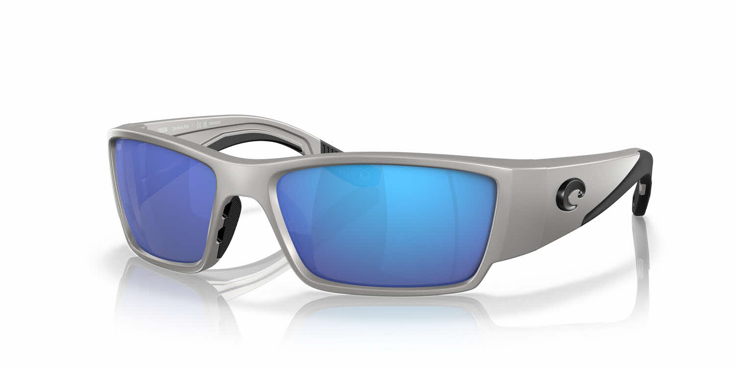  blue mirror/metallic silver