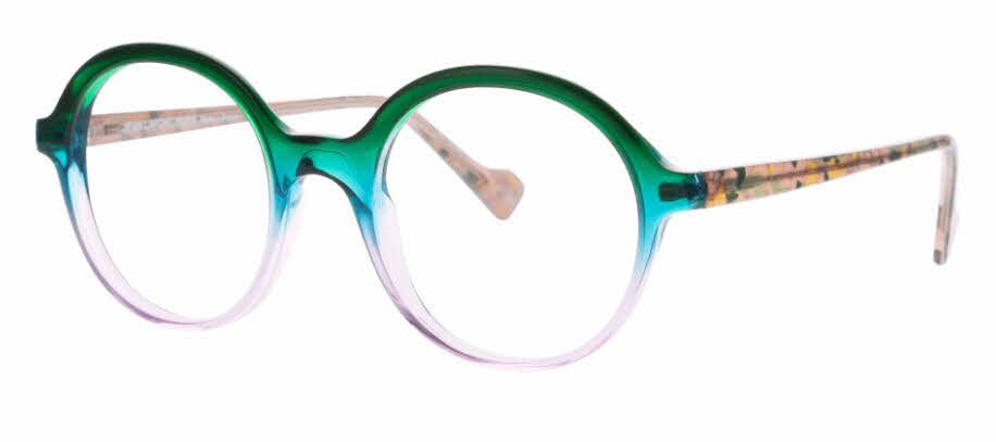  clear lens/green