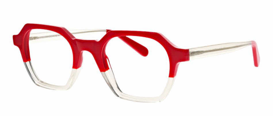  clear lens/red