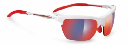 RUDY PROJECT KYLIX WHITE-VELVET-MULTILASER-RED