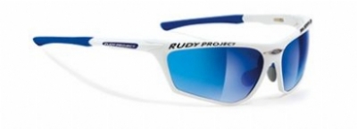  white pearl frame/ls blue racing red lenses