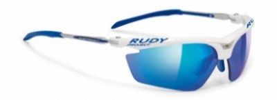  as shown/white gloss laser blue lenses racing red