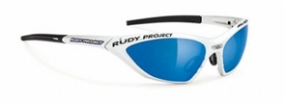  white pearl frame/ls blue racing red lenses