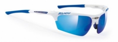  as shown/white gloss laser blue lenses racing red