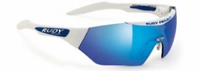  white pearl frame/multilaser blue lenses